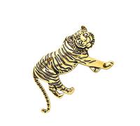 Mipcase Broche Tigre en pour Costume Homme Insigne Élégant pour Vêtement Accessoire Solide Petite Taille pour Écharpe et