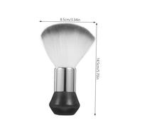 Mipcase Brosse de Cou Barber Douce Brosse Balai Nettoyage Cheveux Homme Salon Coiffeur Ergonomique