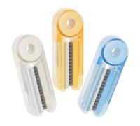Mipcase Brosse de Nettoyage Multifonction 3 Pièces pour Biberons et Bouteilles Rangement Pliable en Abs et Éponge Douce pour Tasses et Parois