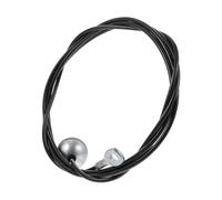 Mipcase Câble Acier Fitness Noir pour Gym DIY Corde Musculation Robuste pour Équipement Maison et Salle Câble Métallique Non Ajustable