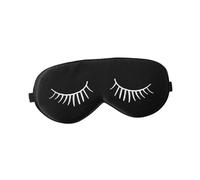 Mipcase Cache-œil pour Dormir Soie Bandeau de Protection pour Yeux avec Sangle Élastique