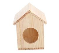 Mipcase Cachette pour Hamster Maison Et Refuge pour Petits Animaux avec Parois Transparentes pour Observation Claire Facile à Nettoyer Et Transporter