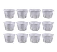 Mipcase Caissettes à Muffins en Papier Résistant à L’huile Gris, 50 Pcs, Fourniture Pâtisserie Antiadhésive pour Cupcakes, Moules à Gâteaux pour Cuisson et Présentation Festive