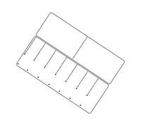 Mipcase Calendrier Magnétique Hebdomadaire Effaçable pour Réfrigérateur Planificateur de Repas Aimanté Tableau de Planning Semainier pour Cuisine Mémo Réutilisable pour Organisation