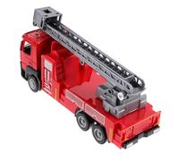 Mipcase Camion de Pompier Éducatif Alliage Échelle de Lutte Incendie Développement Coordination Œil Main pour Garçon Fille Jeu Dapprentissage Créatif et Sûr