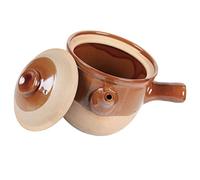 Mipcase Casserole Terre Cuite Chinoise pour Médecine Traditionnelle Résistante à Haute Température pour Préparation de Soupe Médicinale Pratique et Design Unique et Finition Soignée