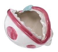 Mipcase Cendrier Céramique Original Plante Carnivore Rose Décoratif pour Fumeurs Nettoyable et Portable Accessoire Pratique pour Maison Bureau et Extérieur