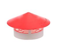 Mipcase Chapeau de Cheminée Pluie Galvanisé Antirouille Protection Extérieure Installation Facile pour Conduit de Fumée Maison