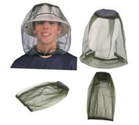 Mipcase Chapeau Moustiquaire Insectes Extérieur avec Filet Fin pour Chasse et Randonnée Protection Visage et Cou Filets Élastiques Confortables