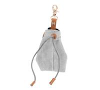 Mipcase Chargeur pour l'Animal de Compagnie de Nourriture pour Animaux de Compagnie Transporteur Traiter à collation résistant à l'usure Sachet de Nourriture pour Chien Toile Grey