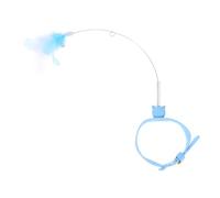 Mipcase Chat Taquiner La pour Chat Chaton Interactif Jouets Interactifs pour Animaux De Compagnie Chaton Gel De Silice Blue