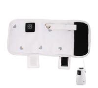 Mipcase Chauffe-biberon USB Portable pour Bébé, Protection Bouteille Réutilisable, Réglage 3 Niveaux, Matériau Résistant, Gris Arc-en-ciel, Voyage et Quotidien, Compatible la Plupart des Biberons