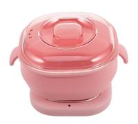 Mipcase Chauffe-cire Portable Pliable en Silicone pour Épilation, Pot Non Adhérent Facile à Nettoyer, Usage Polyvalent pour Bras et Aisselles à Domicile Salon