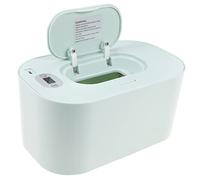 Mipcase Chauffe-lingettes et Pratique Portable Vert Résistant en Abs et Pp USB Distributeur de Lingettes Tièdes pour Maison et Voiture pour Bébés et Mamans