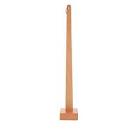 Mipcase Chausse-pied à Manche Lisse en Bois, Long Manche 55cm avec Base Stable, Aide-cuillère à Chaussures, sans Se Pencher, pour Adultes et Hommes, Salon et Entrée