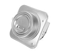 Mipcase Clapet Anti-retour pour Hotte Aspirante Vanne Évacuation Acier Inoxydable Dispositif Anti-refoulement pour Ventilation de Cuisine