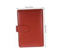 Mipcase Classeur Budget Portable avec Pochettes Amovibles et Organiseur Carnet de Notes pour Gérer Budget et Économies Complet pour Maison et Bureau