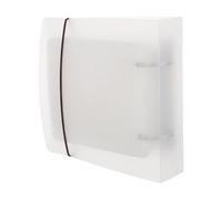 Mipcase Classeur de Rangement CD/DVD à 2 Anneaux, Couverture Rigide PP | Pages Transparentes Double Face, Feuillets Amovibles, Protection Anti-rayures, pour Studio et Bureau