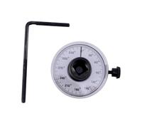 Mipcase Clé Dynamométrique Angulaire Réglable Acier Robuste avec Jauge de Couple et Mesure Angle pour Garage et Réparation Auto Outil Manuel sans Batterie Lecture Claire et Tête à Cliquet