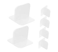 Mipcase Clips Stabilisateurs pour Clôture Garçon et Filles 6 Pièces en Plastique Antidérapants, Support de Portail sans Perçage, Garantissant Stabilité et Protection des Sols Chambres
