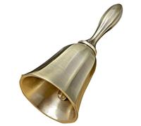 Mipcase Cloche à Main Vintage pour Service Restaurant Sonnette de Comptoir Ergonomique Clair et Usage Polyvalent pour Hôtels Écoles et