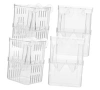 Mipcase Coffret D'élevage De Poissons - 4 Petites Boîtes D'isolation Incubateur Boîte D'isolation pour Aquarium des Poissons Durée De Vie