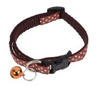 Mipcase Collier à Clochette avec Motif à Pois pour Chien et Chiot Longueur Réglable Texture Confortable en PP, Accessoire pour Animaux de Compagnie