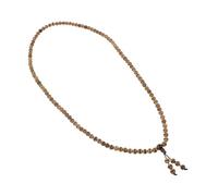 Mipcase Collier De Prière En Perles De Bois Fait Main Pour La Bracelet De Poignet Élégant Pour Hommes Et Femmes Collier Naturel Pour Un Esprit Paisible