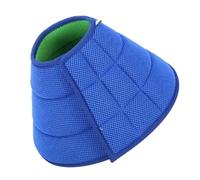 Mipcase Collier de Protection Réglable pour Chien et Chat Confortable et Protège Cou Léchage Morsures Collerette de Récupération pour Soins Post Opératoires Bleu Vert