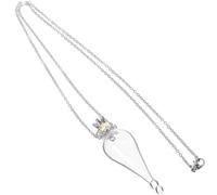 Mipcase Collier Pendentif Mini Bouteille en Verre 6X2Cm pour Fêtes Vintage Flacon de Potion Magique à Suspendre Léger et Transportable