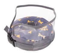 Mipcase Cône Gonflable pour Chien en PVC Confortable pour Gratter Collier pour Animal De Compagnie Léger Et Portable Facile À Régler