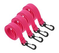 Mipcase Corde de Transition Marche Garçon et Filles 4pcs en Nylon et Pp Rose, Corde de Sécurité Portable Anti-perte pour Garder les Garçon et Filles en Sécurité Lors du Passage des Routes