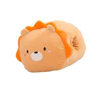 Mipcase Coussin Chauffant Multifonction Douce Oreiller de Sommeil et Coussin Décoratif Mignon pour Bureau et Maison Chaleur Confortable Hiver
