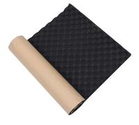 Mipcase Coussin D'isolation Phonique, Mousse Insonorisante Auto-adhésive en Caoutchouc Plastique, 2cm, Noir, pour Voiture, Absorption Acoustique, du Bruit