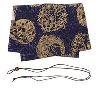 Mipcase Couverture de Vintage Résistant à Usure Pochette Protectrice Lavable avec Impression Décorative Housse Ajustable pour Brochés Pratique et Esthétique