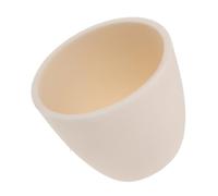 Mipcase Creuset Céramique Courbé Haute Température pour Laboratoire Analyse et Moulage