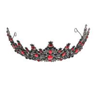 Mipcase Crystal Tiara Crown Headband For Women And Elegant Bridal Wedding Birthday Party Hair Accessory Durable Comfortable Fit