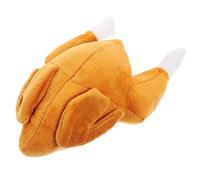 Mipcase De Dinde pour Animaux De Compagnie Grinçant Mâcher Jouets pour Chiens Battement De Coeur pour Chiot Jouets pour Chiots Corde pour Chien Peluche Light Brown