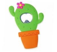Mipcase Décapsuleur En Forme De Cactus Aimants De Réfrigérateur En Forme De Clé Mignons Tropicaux Pour Fête Cactus Esthétique Souvenir Plante Couvercles De Dessin Animé