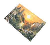 Mipcase Décor Daquarium 61x41cm Autocollant De Fond Daquarium Mural Spatial Application Réaliste Et Non Dommageable