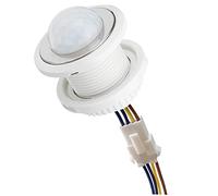 Mipcase Détecteur de Mouvement LED avec Contrôleur Interrupteur Intelligent pour Lampe Plafonnier Capteur de Stable et Facile à Installer Adapté Intérieur