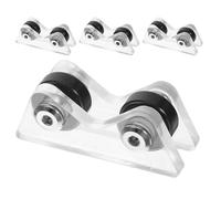 Mipcase Détecteur de Rectitude pour Queues de Billard, 4 Rouleaux Grosse Roue Portables, Accessoire de Table de Billard Ultrasensible, Outil Précis D’Inspection et Réparation pour Clubs