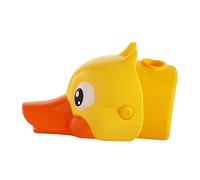 Mipcase Dispositif de Lavage des Mains pour Garçon et Filles Rallonge de Guide de Robinet Jaune en Abs et Tpe, Design Créatif Anti-éclaboussures pour Cultiver les Habitudes de Lavage