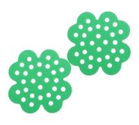 Mipcase Distributeur d'eau Flottant pour Insectes Pollinisateurs et Animaux Sauvages, Plastique Vert, Facile à Entretenir, 2 Pièces, pour Jardin et Balcon