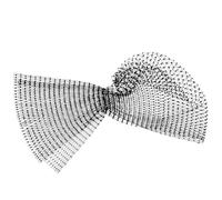 Mipcase Écharpe Cheveux Femme Maille Filet avec Paillettes Foulard Tête Mode pour Fête et Usage Quotidien Accessoire Élégant pour Femmes