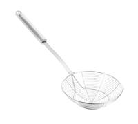 Mipcase Écumoire Inox Passoire Fine Araignée Ustensile Cuisine pour Friture Cuisson Familiale Professionnelle