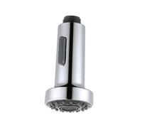 Mipcase Embout Robinet Cuisine Électroplacé avec Double Mousseur Filtre Calcaire Économiseur Eau Remplacement pour Douchette Évier Installation Facile et Durable