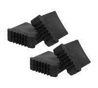 Mipcase Embouts en Caoutchouc Antidérapants Lot de 4 Pièces pour Pieds D'échelle Stabilité Améliorée et Protection Solide pour Échelle Pliante Professionnelle