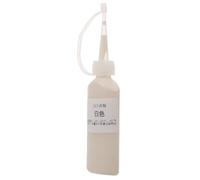 Mipcase Engobe Blanc 3d pour Céramique Bouteille de Peinture en Céramique Blanche 40ml sous Émail pour Poterie Tracé de Lignes Détaillées Peintres Professionnels et Amateurs Coloration