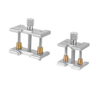 Mipcase Ensemble 2 Pcs Socles de Fixation en Métal pour Base de Réparation du Mouvement de Montre, Support Porte-Mouvement Solide, Outil Horloger Pratique pour Maintenance et Démontage